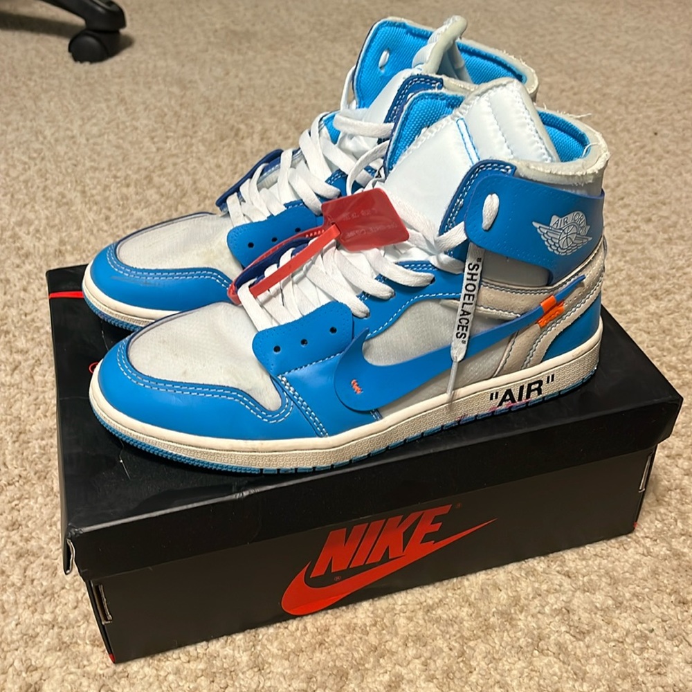 Off White x Air Jordan 1 Retro High OG UNC | Gently Used | Authentic